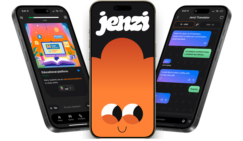 Jenzi app screens